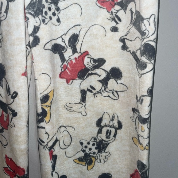 Disney Mickey Mouse Pajama Pants - Red and White Large EUC - Picture 2 of 4